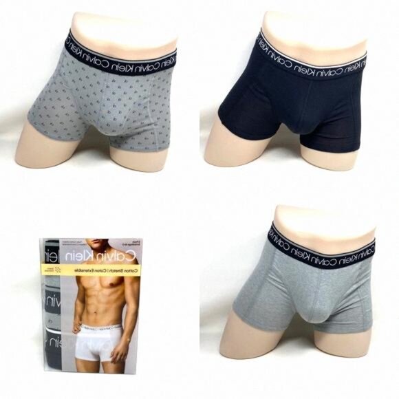 💖MEGA SALE💖Calvin Klein NP24210021 CK 3-pack Cotton Trunk Underwear Mens - Picture 1 of 9